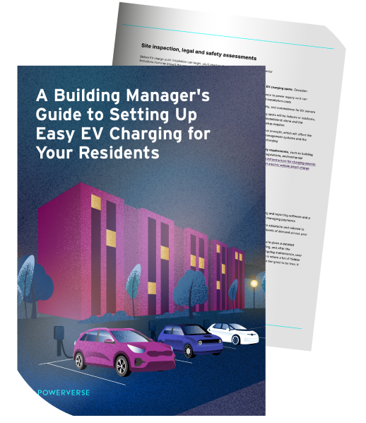 Guide Thumbnial for A Building Manager's Guide to Setting Up Easy EV Charging for Your Residents